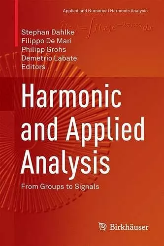 Harmonic and Applied Analysis cover