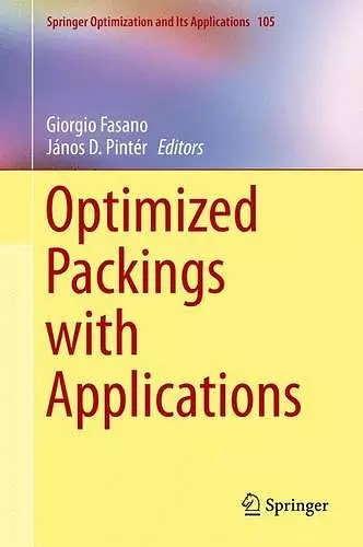 Optimized Packings with Applications cover
