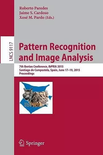 Pattern Recognition and Image Analysis cover