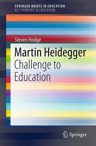 Martin Heidegger cover