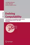 Evolving Computability cover