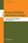 Business Modeling and Software Design cover