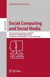 Social Computing and Social Media cover