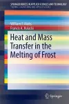 Heat and Mass Transfer in the Melting of Frost cover