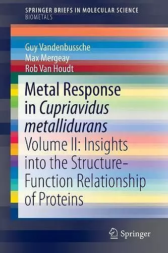 Metal Response in Cupriavidus metallidurans cover