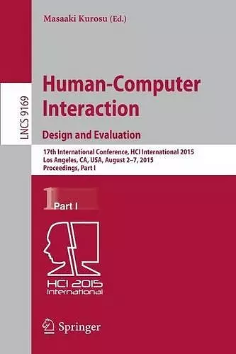 Human-Computer Interaction: Design and Evaluation cover