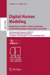 Digital Human Modeling: Applications in Health, Safety, Ergonomics and Risk Management: Ergonomics and Health cover