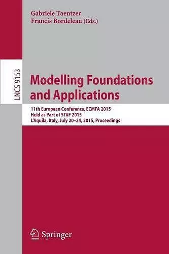 Modelling Foundations and Applications cover