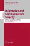 Information and Communications Security cover
