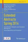 Extended Abstracts Spring 2014 cover