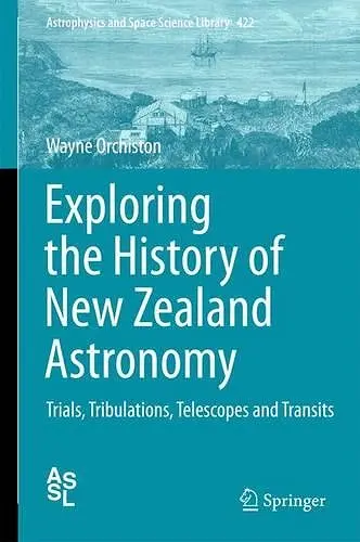 Exploring the History of New Zealand Astronomy cover