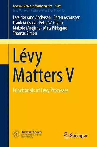 Lévy Matters V cover