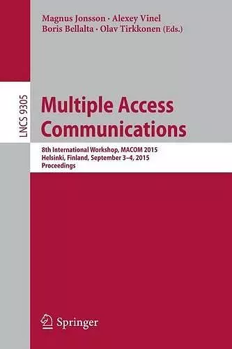 Multiple Access Communications cover