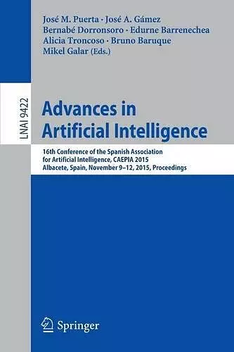 Advances in Artificial Intelligence cover