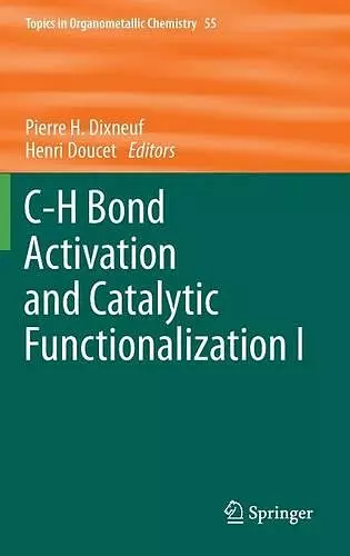 C-H Bond Activation and Catalytic Functionalization I cover