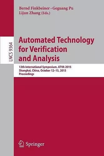 Automated Technology for Verification and Analysis cover