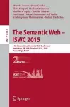 The Semantic Web - ISWC 2015 cover