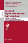 Open and Big Data Management and Innovation cover