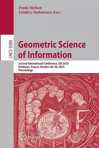 Geometric Science of Information cover