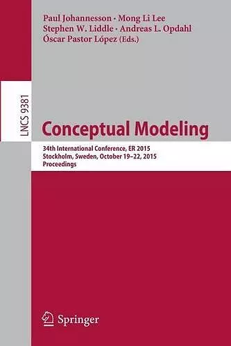 Conceptual Modeling cover