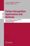 Pattern Recognition Applications and Methods cover