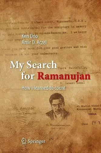 My Search for Ramanujan cover