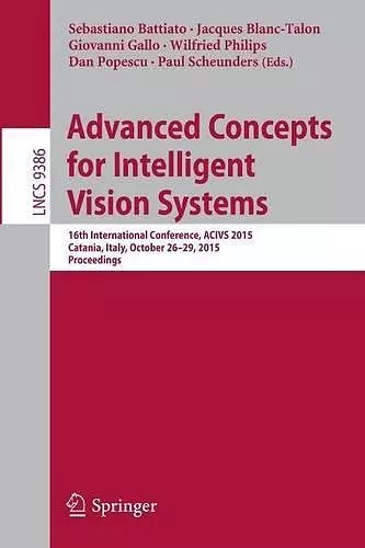 Advanced Concepts for Intelligent Vision Systems cover