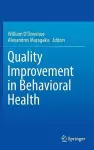 Quality Improvement in Behavioral Health cover