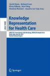 Knowledge Representation for Health Care cover