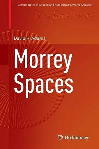 Morrey Spaces cover