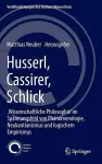 Husserl, Cassirer, Schlick cover