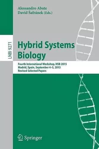 Hybrid Systems Biology cover