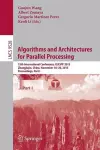 Algorithms and Architectures for Parallel Processing cover