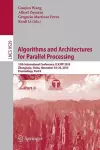 Algorithms and Architectures for Parallel Processing cover