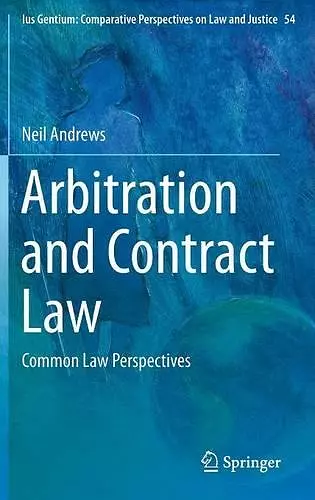 Arbitration and Contract Law cover