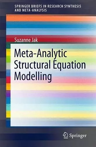 Meta-Analytic Structural Equation Modelling cover