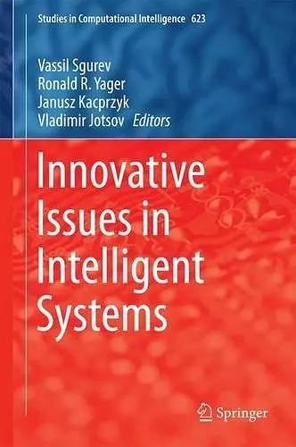 Innovative Issues in Intelligent Systems cover