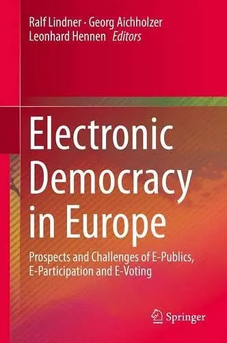 Electronic Democracy in Europe cover