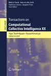 Transactions on Computational Collective Intelligence XX cover