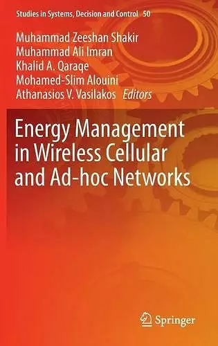 Energy Management in Wireless Cellular and Ad-hoc Networks cover