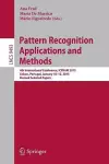 Pattern Recognition: Applications and Methods cover