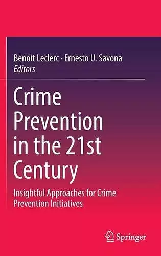 Crime Prevention in the 21st Century cover