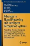 Advances in Signal Processing and Intelligent Recognition Systems cover