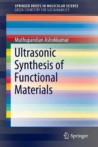 Ultrasonic Synthesis of Functional Materials cover