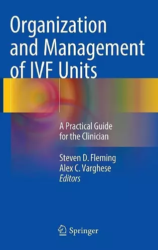 Organization and Management of IVF Units cover