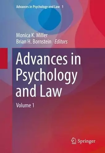 Advances in Psychology and Law cover