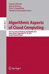 Algorithmic Aspects of Cloud Computing cover
