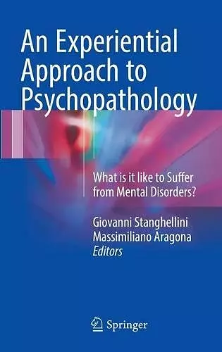 An Experiential Approach to Psychopathology cover