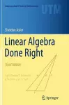 Linear Algebra Done Right cover