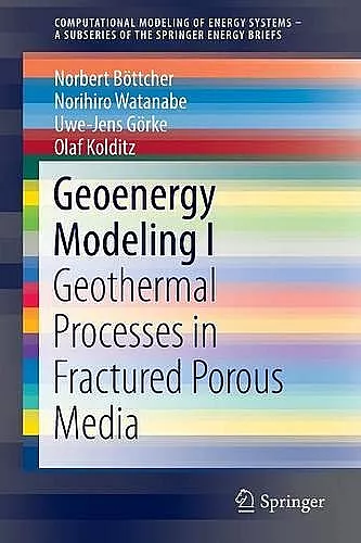 Geoenergy Modeling I cover